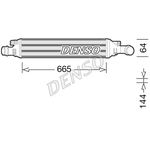 DENSO Intercooler - DIT02036 - Charger - Genuine OE Part