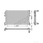 Denso Engine Cooling Radiator (DRM02018)