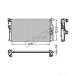 DENSO Radiator - DRM05017 - Engine Cooling Part