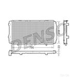 DENSO Radiator - DRM09074 - Engine Cooling Part - Genuine DENSO OE Part