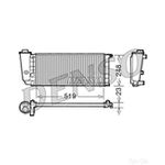 DENSO Radiator - DRM09080 - Engine Cooling Part - Genuine DENSO OE Part