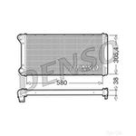 DENSO Radiator - DRM09103 - Engine Cooling Part - Genuine DENSO OE Part