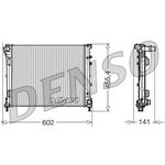 DENSO Radiator - DRM09160 - Engine Cooling Part - Genuine DENSO OE Part