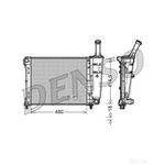 DENSO Radiator - DRM09161 - Engine Cooling Part - Genuine DENSO OE Part