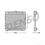 DENSO Radiator - DRM17021 - Engine Cooling Part - Genuine DENSO OE Part