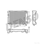 DENSO Radiator - DRM17029 - Engine Cooling Part - Genuine DENSO OE Part