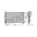 DENSO Radiator - DRM17102 - Engine Cooling Part - Genuine DENSO OE Part