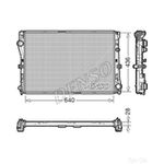 Denso Engine Cooling Radiator (DRM17103) Fits: Mercedes