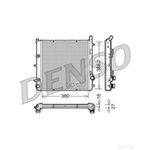 DENSO Radiator - DRM21005 - Engine Cooling Part - Genuine DENSO OE Part