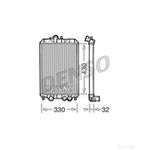 DENSO Radiator - DRM22002 - Engine Cooling Part - Genuine DENSO OE Part