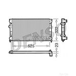 DENSO Radiator - DRM32006 - Engine Cooling Part - Genuine DENSO OE Part