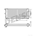 DENSO Radiator - DRM32021 - Engine Cooling Part - Genuine DENSO OE Part