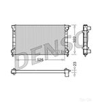 DENSO Radiator - DRM32024 - Engine Cooling Part - Genuine DENSO OE Part
