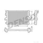 DENSO Radiator - DRM32038 - Engine Cooling Part - Genuine DENSO OE Part