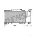 Denso Engine Cooling Radiator (DRM40007) Fits: Honda