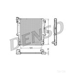 DENSO Radiator - DRM45017 - Engine Cooling Part - Genuine DENSO OE Part