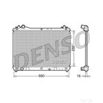 DENSO Radiator - DRM47016 - Engine Cooling Part - Genuine DENSO OE Part