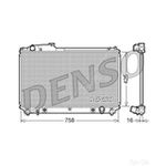 DENSO Radiator - DRM51003 - Engine Cooling Part - Genuine DENSO OE Part