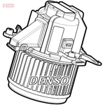 Denso Cabin Blower Fan (DEA07024) Fits: Citroen & Peugeot