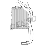 DENSO Heater Core Element - DRR12021 - Interior Heating - Genuine OE Part