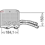 Denso Interior Heat Exchanger - Heater Core (DRR09102)