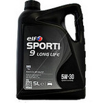 Elf Sporti 9 Long Life 5w-30 High Performance Engine Oil