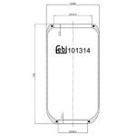 Febi Bilstein Air Spring (101314)