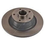 Febi Bilstein Solid Brake Disc (108200) Fits: Renault Rear Axle
