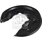 Febi Brake Disc Shield Rear Axle Left (175573) Fits: VW / Audi Group