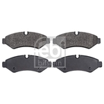 Febi Brake Pad Set Rear Axle (175647) Fits: Mercedes-Benz