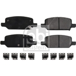 Febi Brake Pad Set Rear Axle (177632) Fits: Tesla