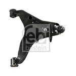 Febi Control Arm With Bushes, Joint, Castle Nut and Cotter Pin (178983) Fits: Mitsubishi
