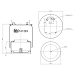 Air Spring | Febi Bilstein 101283