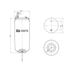Air Spring | Febi Bilstein 35676