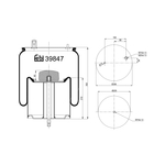 Air Spring | Febi Bilstein 39847