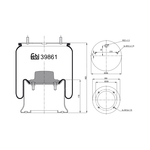 Air Spring | Febi Bilstein 39861