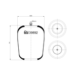 Air Spring | Febi Bilstein 39892