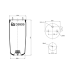 Air Spring | Febi Bilstein 39909