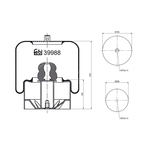 Air Spring | Febi Bilstein 39988