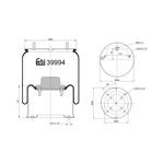 Air Spring | Febi Bilstein 39994