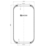 Air Spring | Febi Bilstein 40399