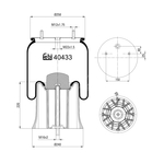 Air Spring | Febi Bilstein 40433