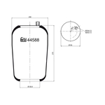 Air Spring | Febi Bilstein 44588