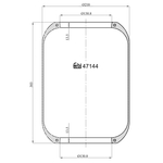 Air Spring Without Piston | Febi Bilstein 47144