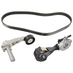 Febi Auxiliary Belt Kit - With Belt Tensioner - 107425