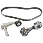 Febi Auxiliary Belt Kit with belt tensioner - 107426