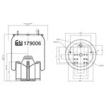 Febi Bilstein Air Spring With Piston (179006)