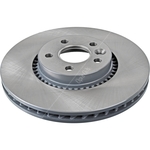 Febi Bilstein Vented Brake Disc (175205) Front Axle