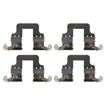 Febi Bilstein Brake Pad Fitting Kit (181484) Rear Axle
