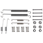 Febi Bilstein Brake Pad Fitting Kit (182163) Rear Axle